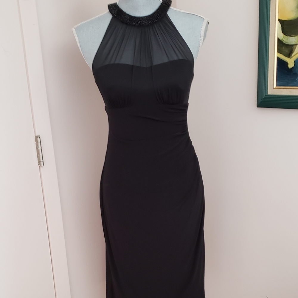 NWT Ralph  Lauren   black   dress